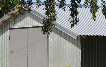 repairing Stackyard Green metal garage roofing